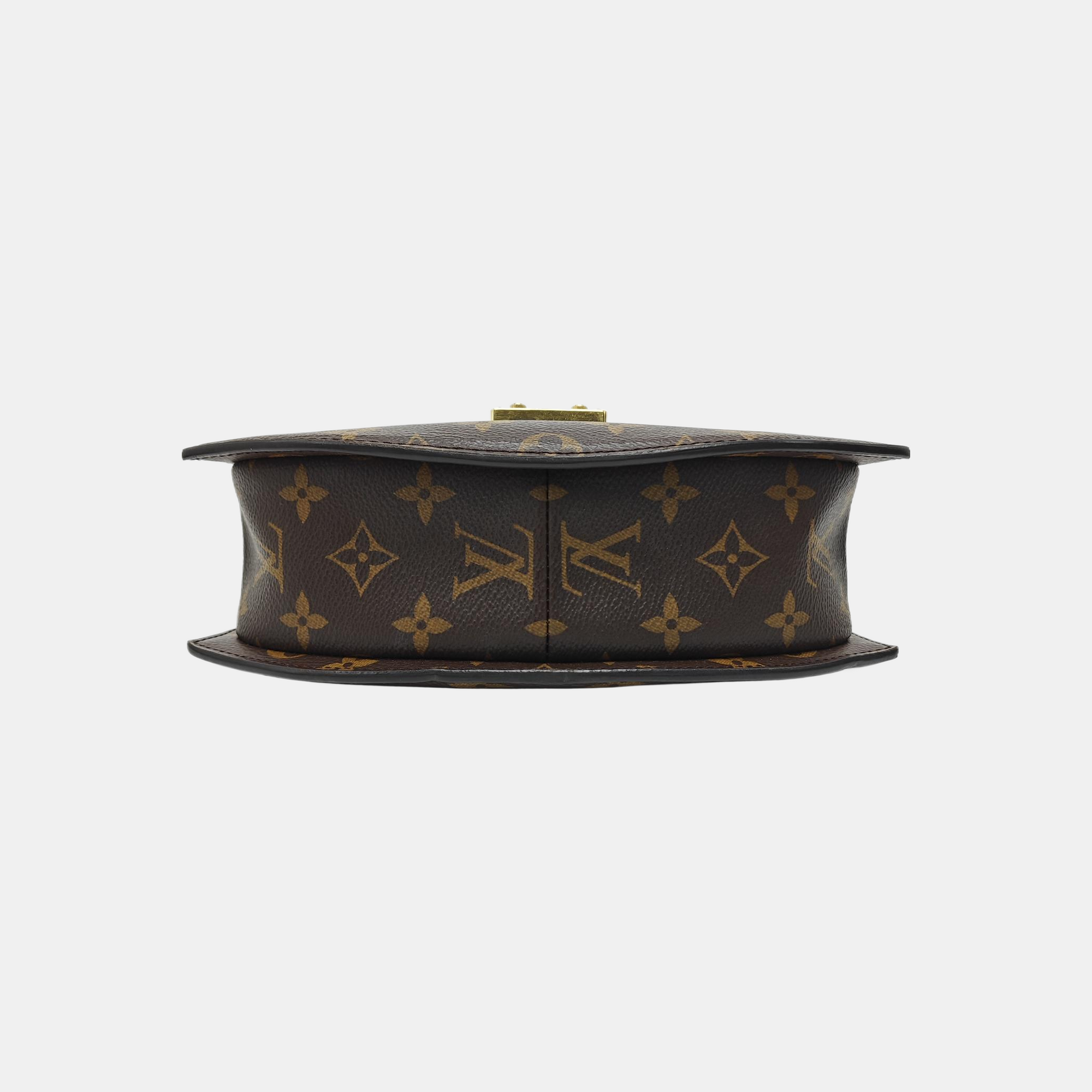 EDEN Monogram Coated Canvas Brown