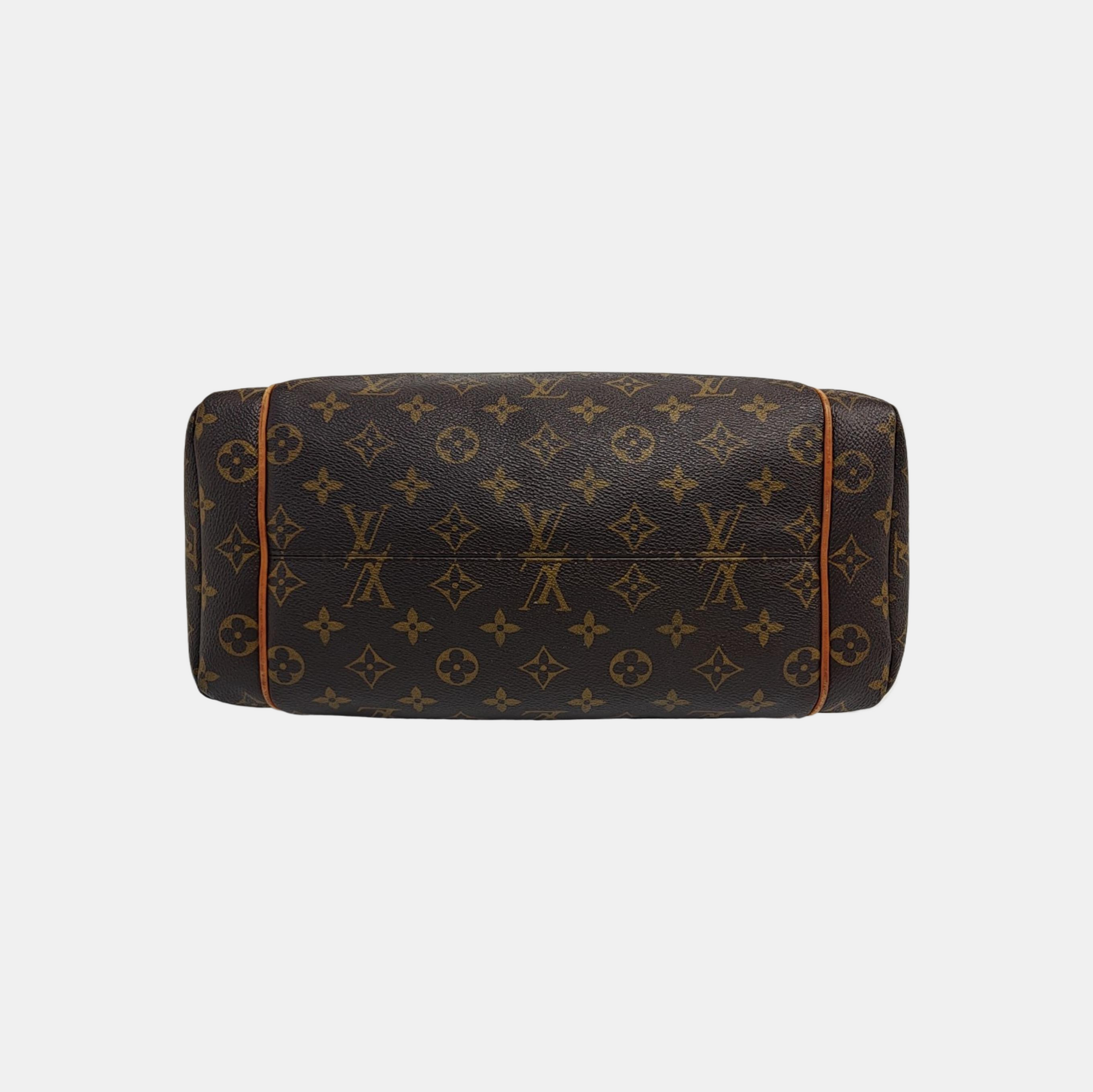 TOTALLY MM Monogram Coated Canvas Brown
