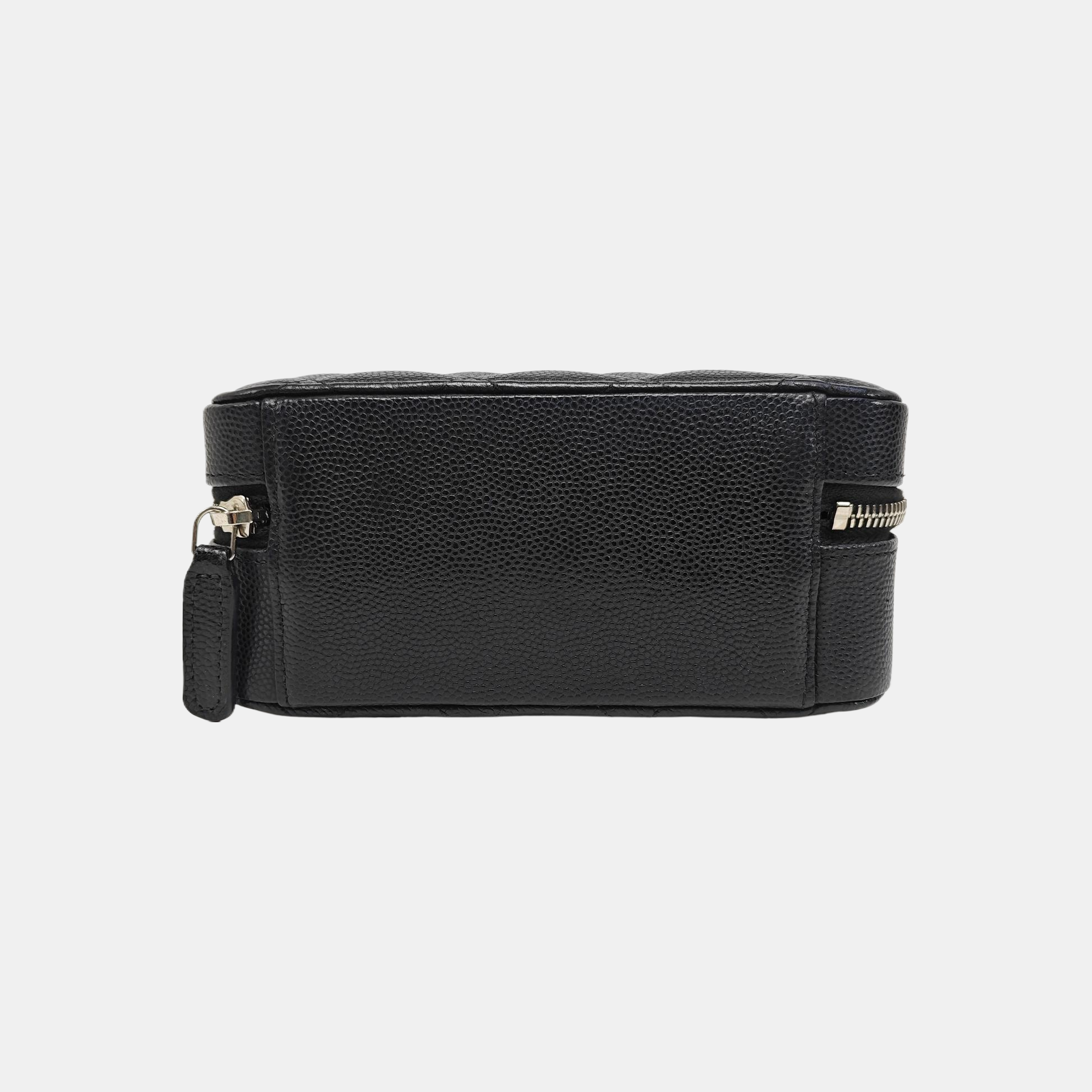 SURPIQUE Quilted Grained Calfskin Black