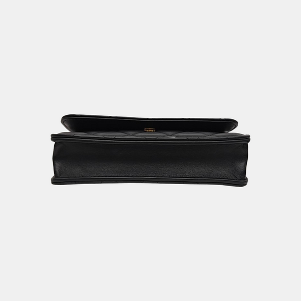 CLASSIC FLAP Mini Quilted Lambskin Black