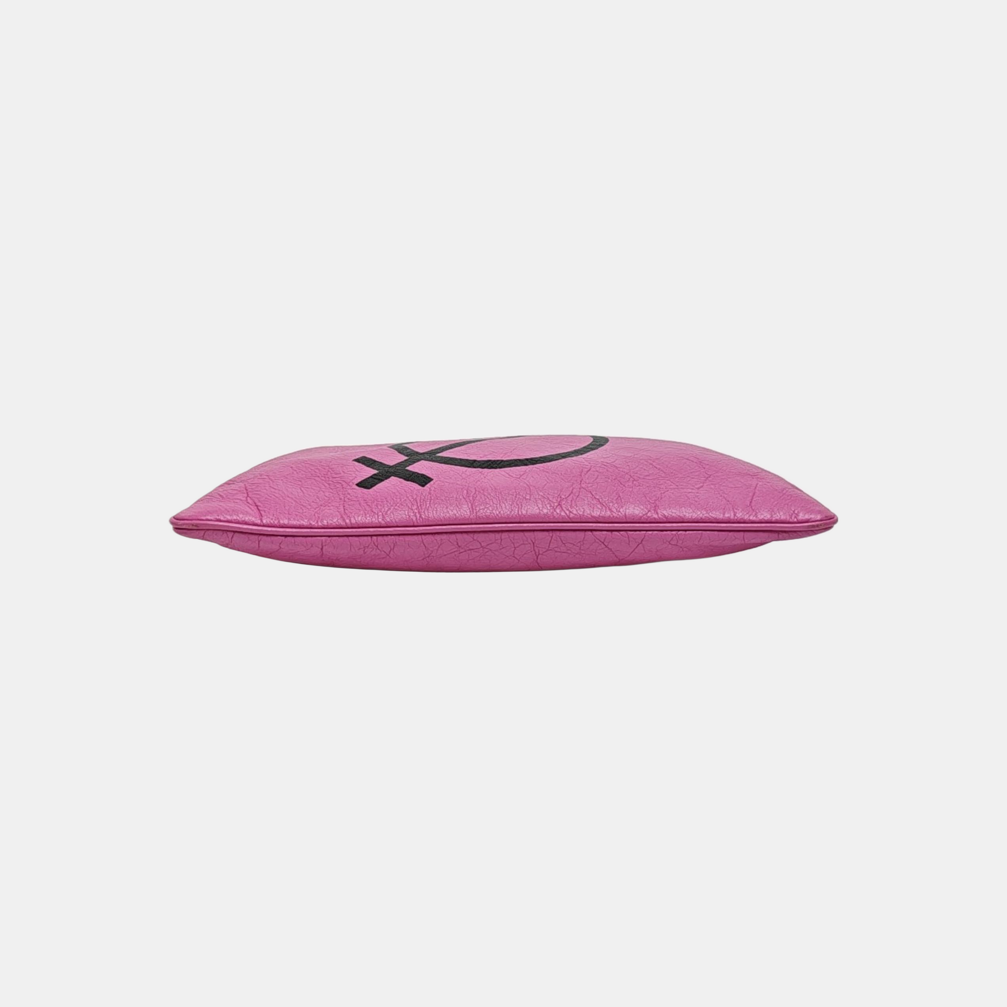 Calfskin Clutch Pink