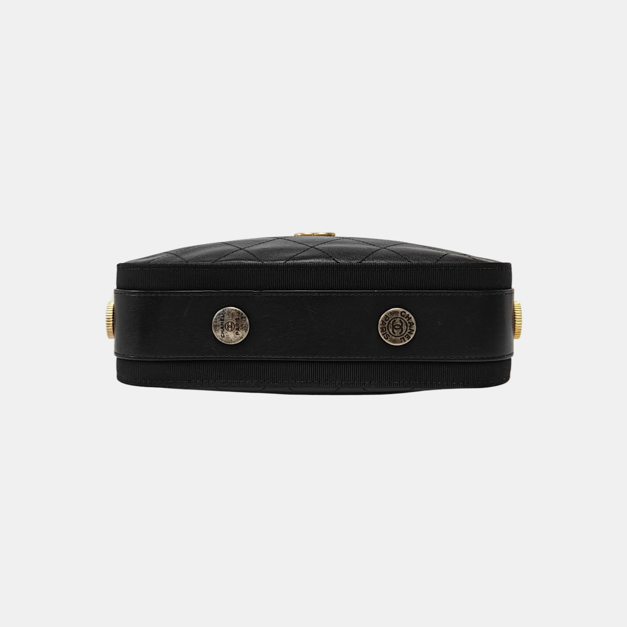 Quilted Calfskin Black
