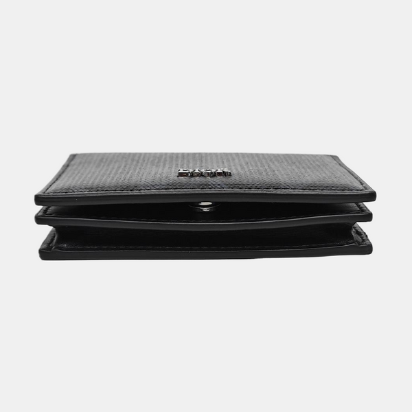 Calfskin Card Holder Black