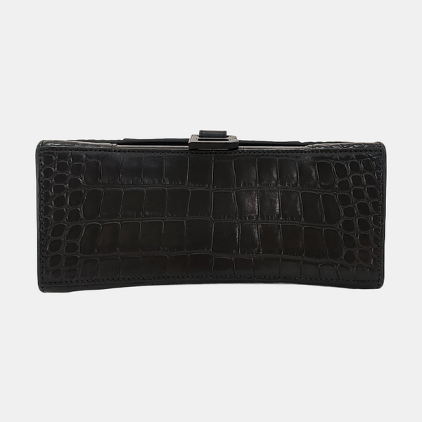 Hourglass S Calfskin Black
