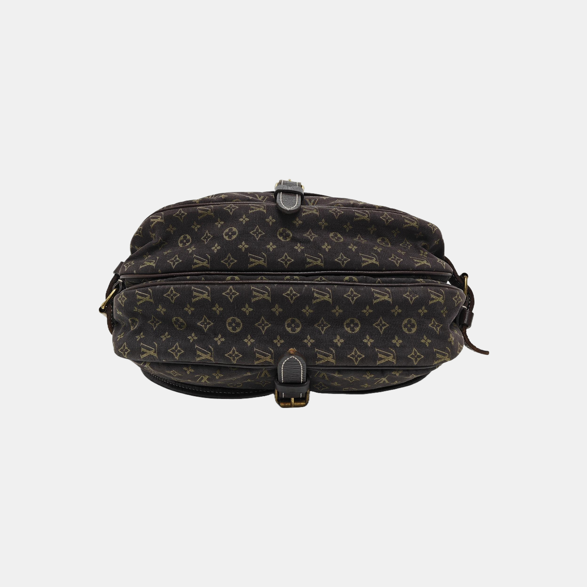 SAUMUR 28 Monogram Canvas Brown