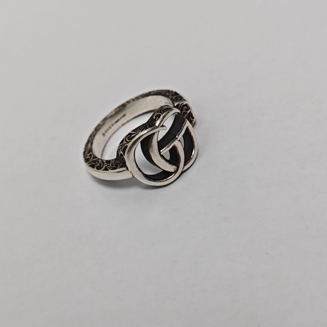 GG Running 925 Sterling Silver Ring EU 50