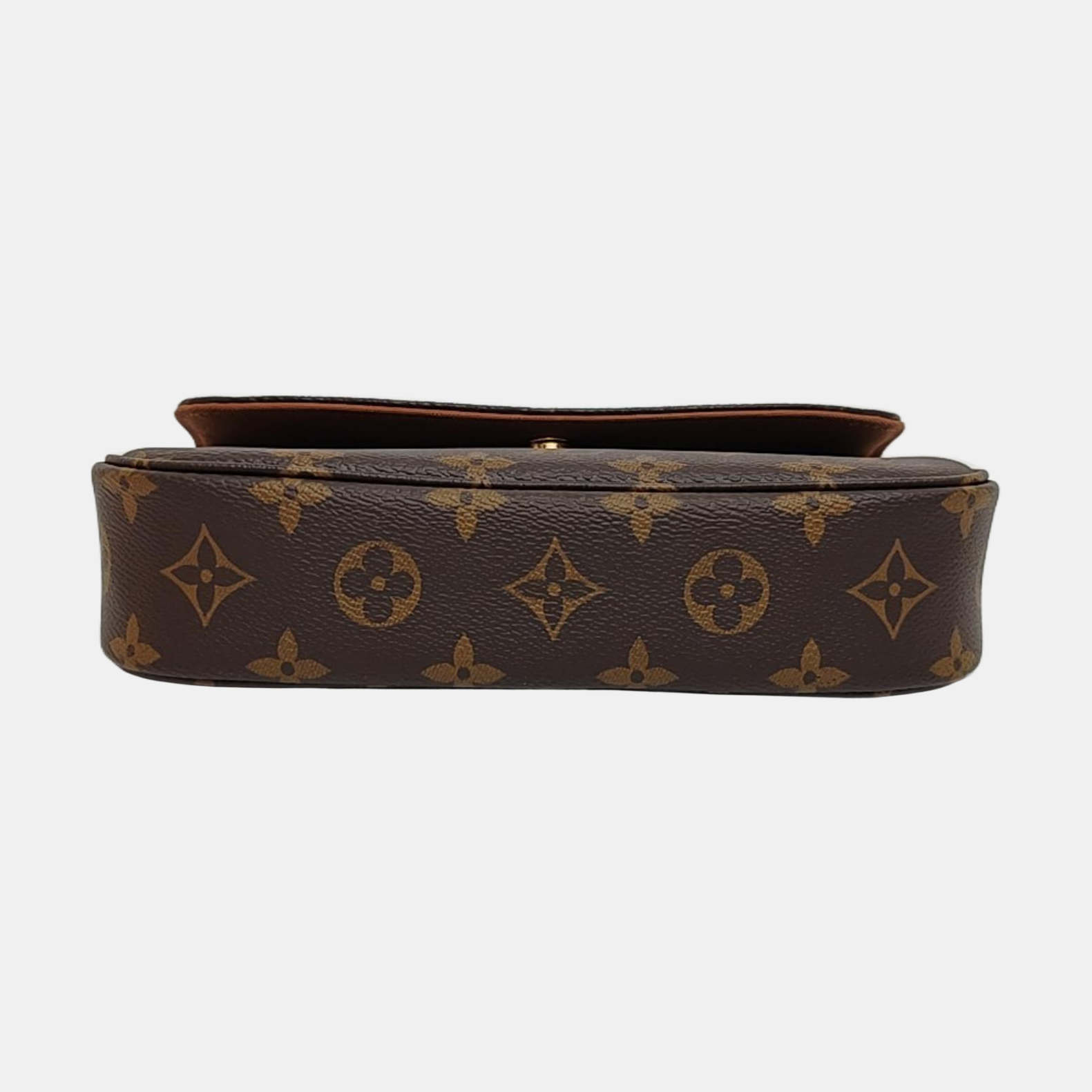 IVY Monogram Coated Canvas Brown