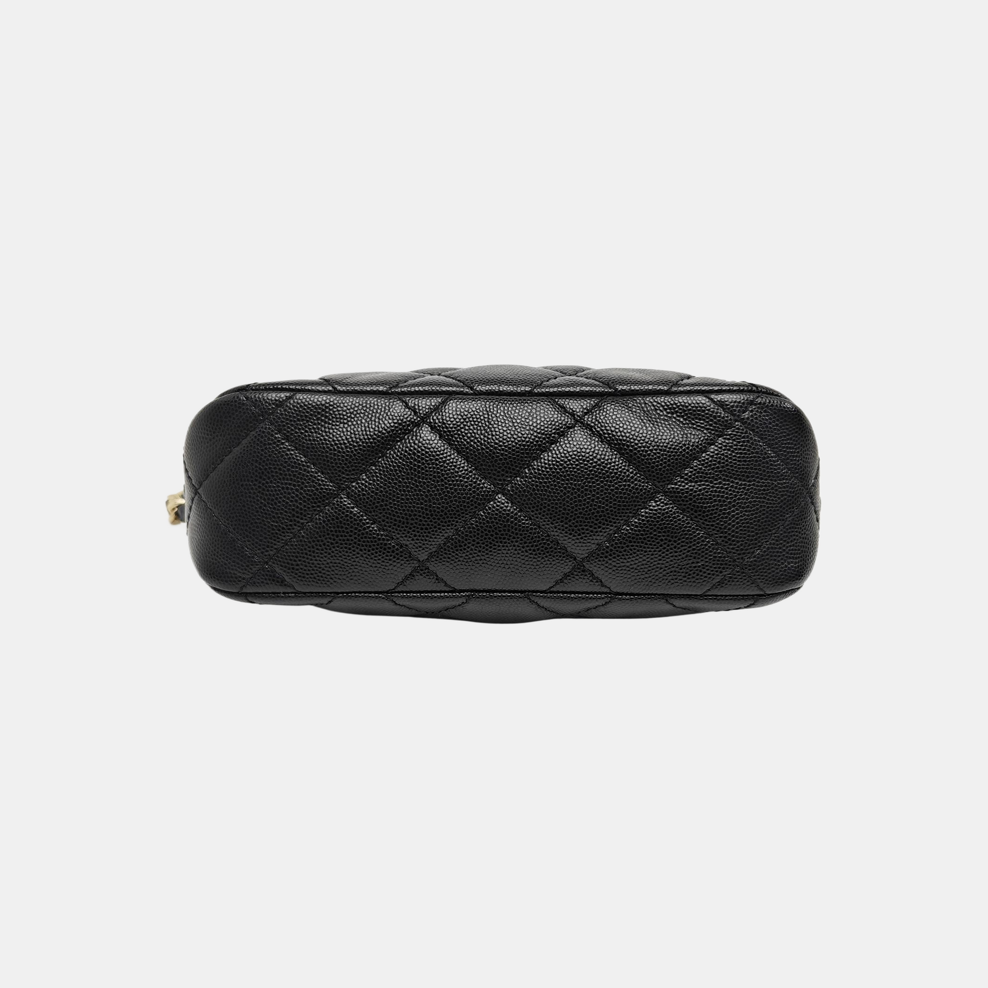 23K Quilted Calfskin Black