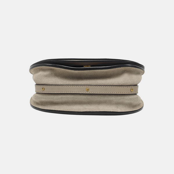 Nile Medium Calfskin Gray