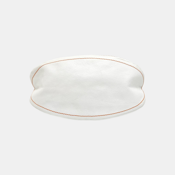 Calfskin Top Handle Bag White