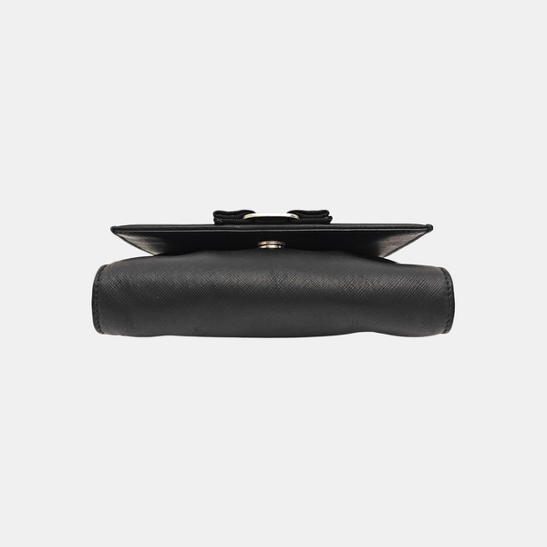 Ginny Small Calfskin Black