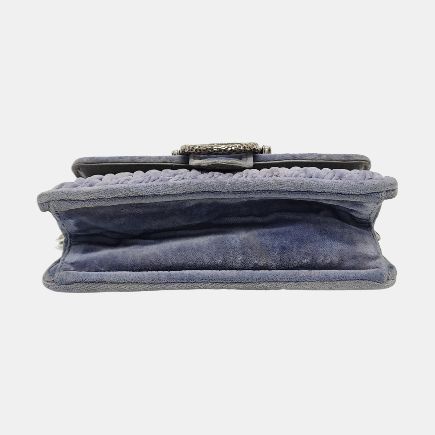 Velvet Shoulder Bag Blue