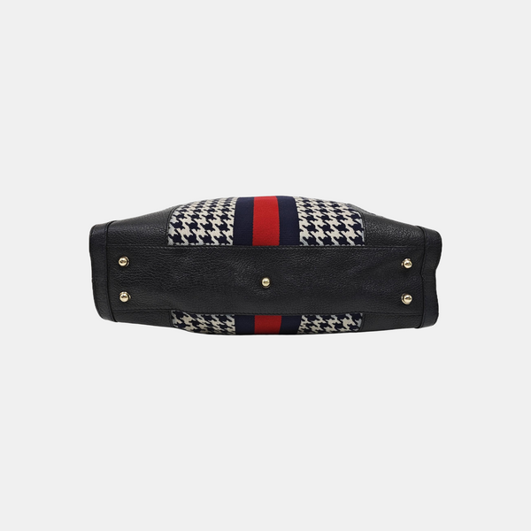Fabric Top Handle Bag Multicolor