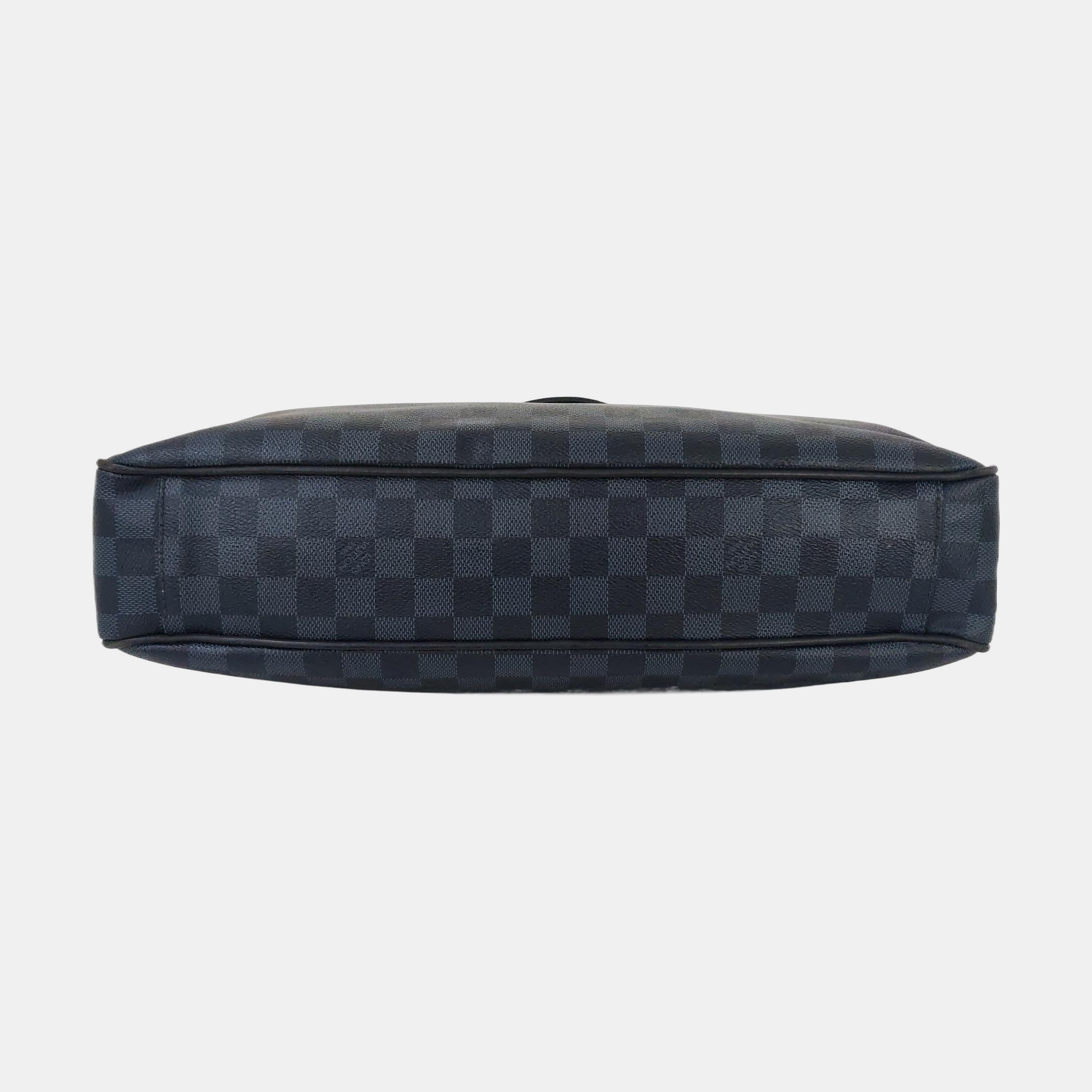 PORTE-DOCUMENTS Damier Coated Canvas Blue