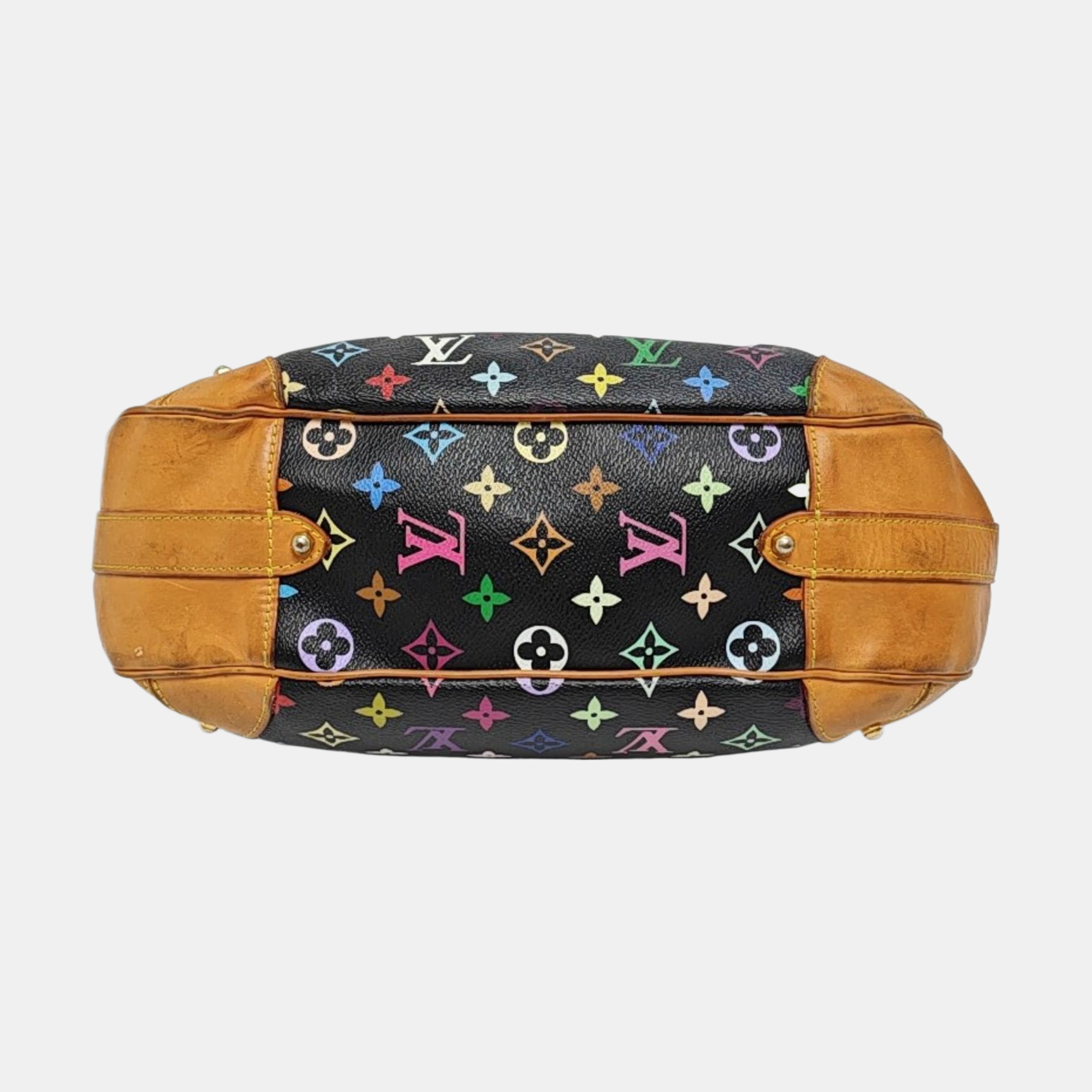 LV × TM GRETA Monogram Coated Canvas Black