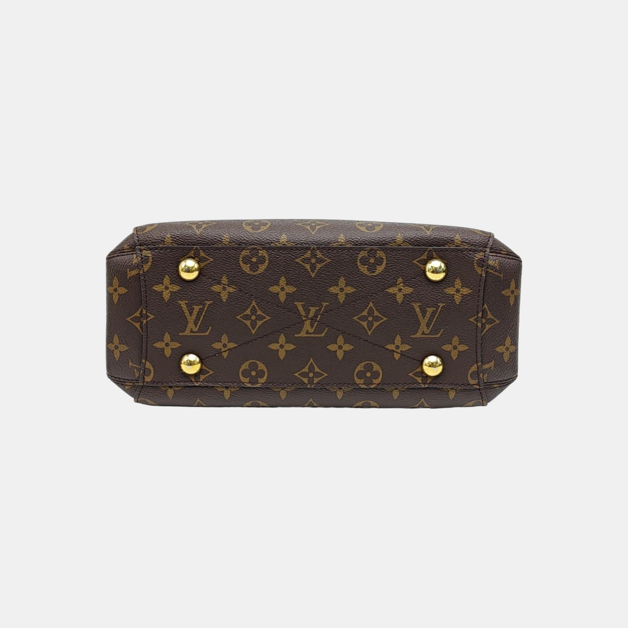 MONTAIGNE Monogram Coated Canvas Brown