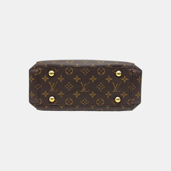MONTAIGNE Monogram Coated Canvas Brown