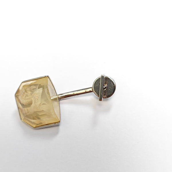 Metal Silver Stud Earrings