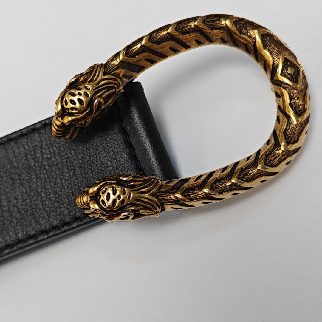 Leather Belt Black
