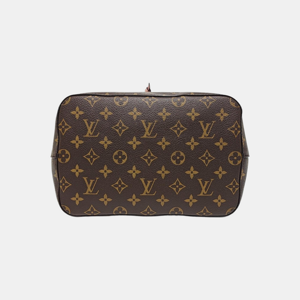 NÉONOÉ MM Monogram Coated Canvas Brown