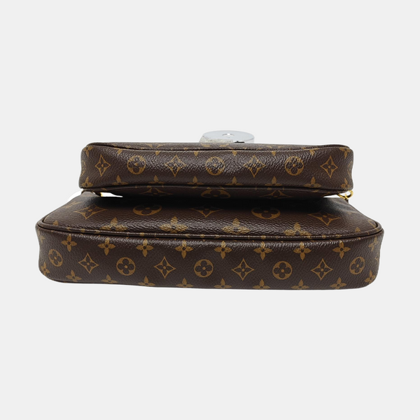 MULTI Monogram Coated Canvas Brown