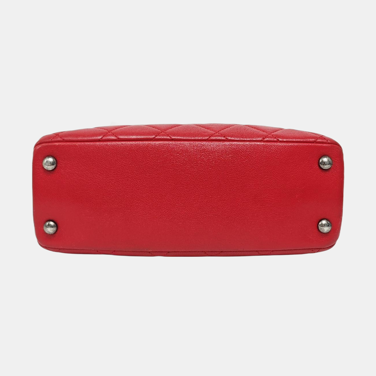 Quilted Lambskin Red