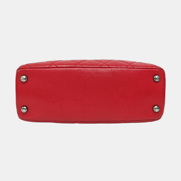 Quilted Lambskin Red