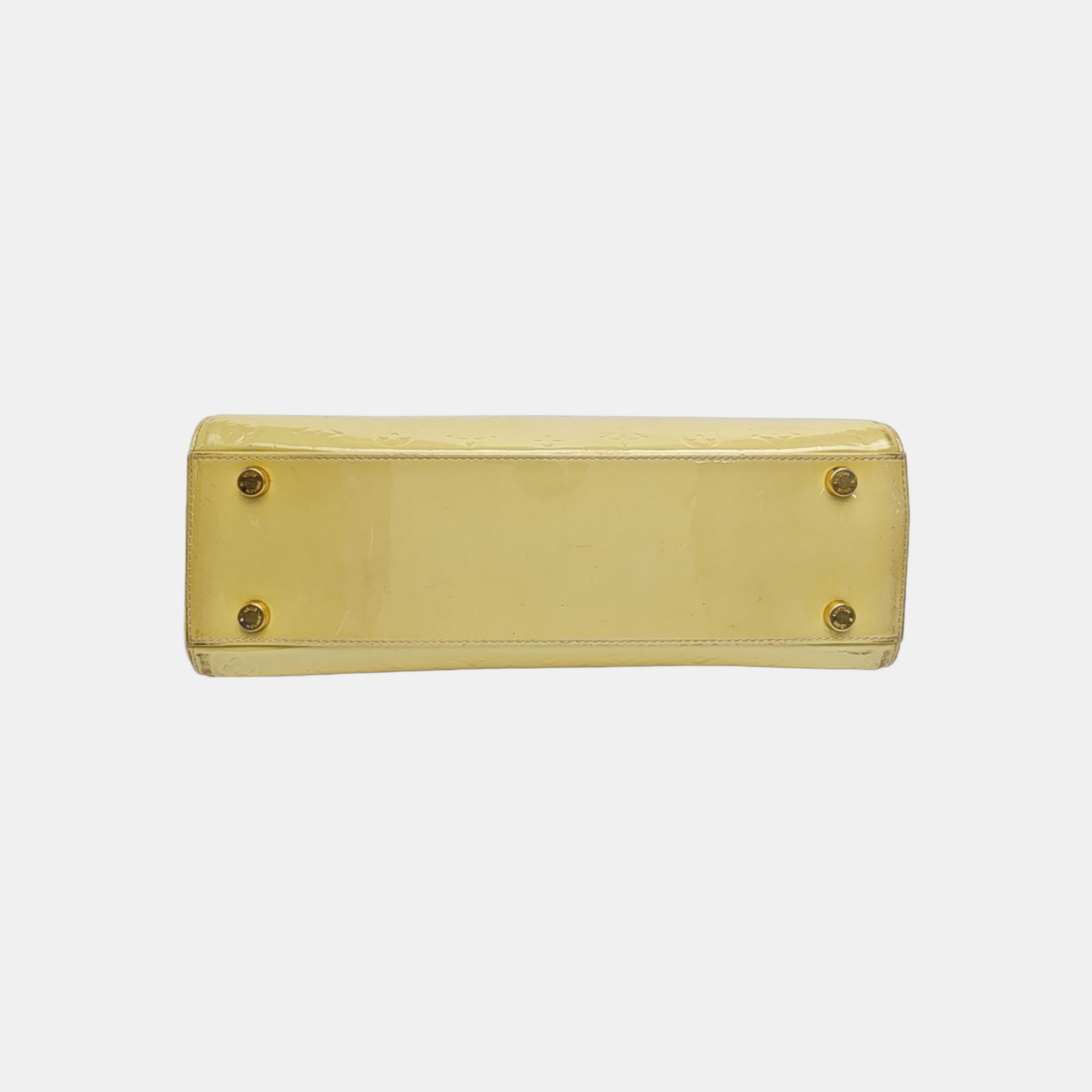 BREA Monogram Patent Leather Yellow