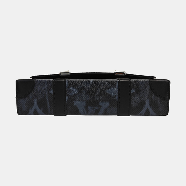 TRUNK PM Monogram Coated Canvas Gray