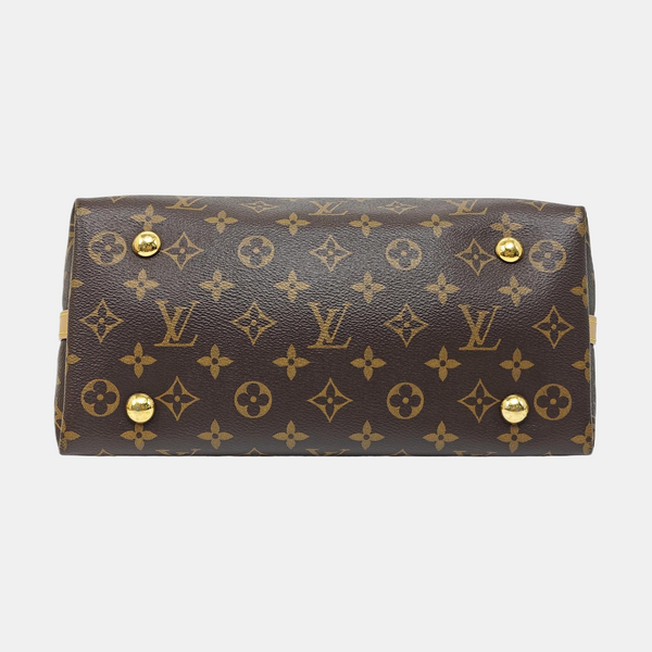 CARRYALL PM Monogram Coated Canvas Brown
