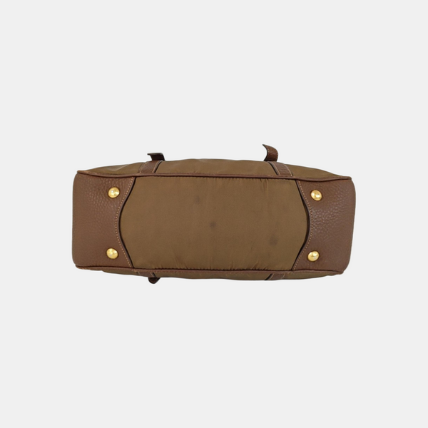 Gaufre Nylon Brown
