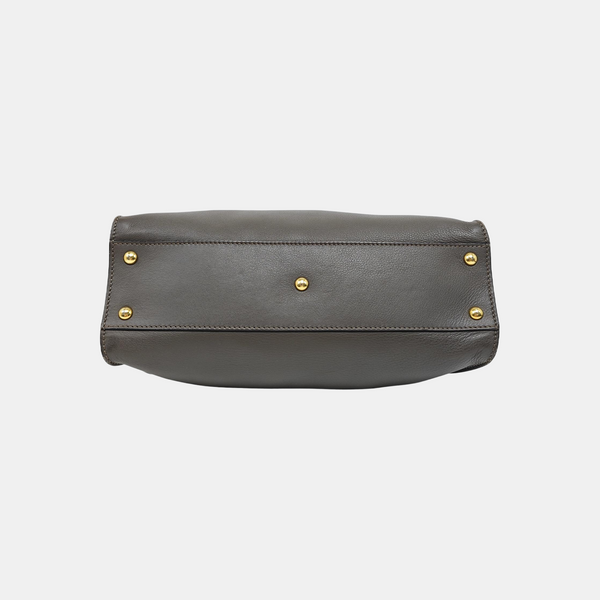 Peekaboo Medium Calfskin Gray