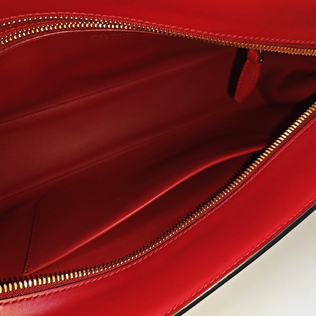 Calfskin Red