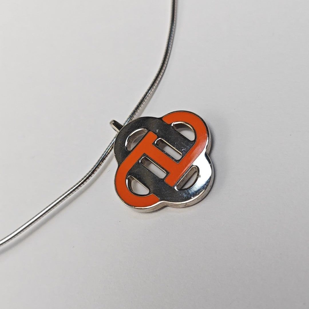 Chaine D'ancre Metal Silver Necklace