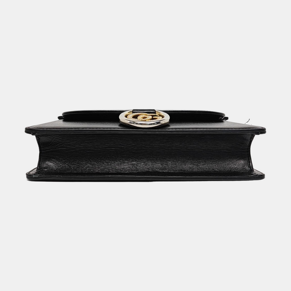 GG Ring Small Calfskin Black
