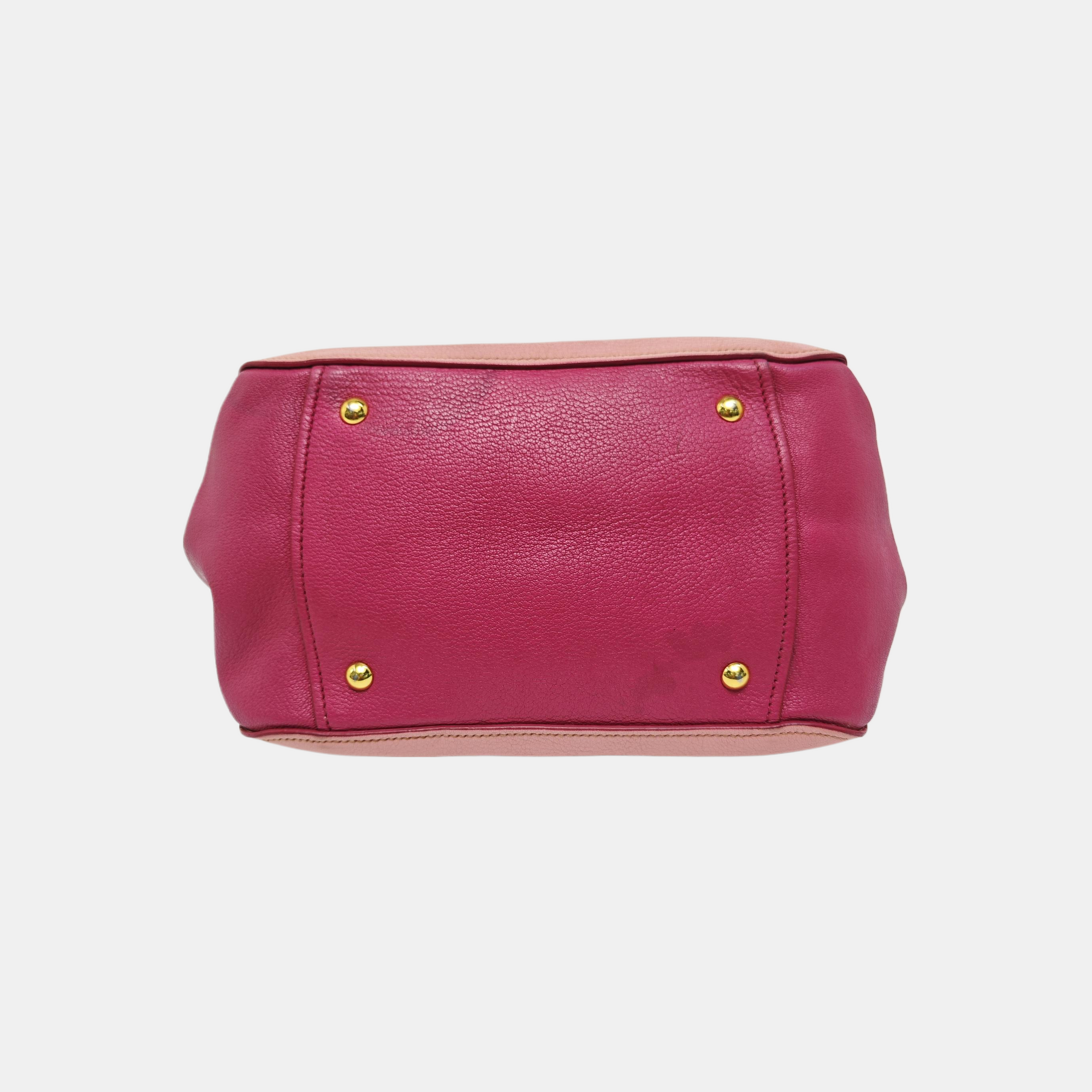 Calfskin Tote Bag Pink