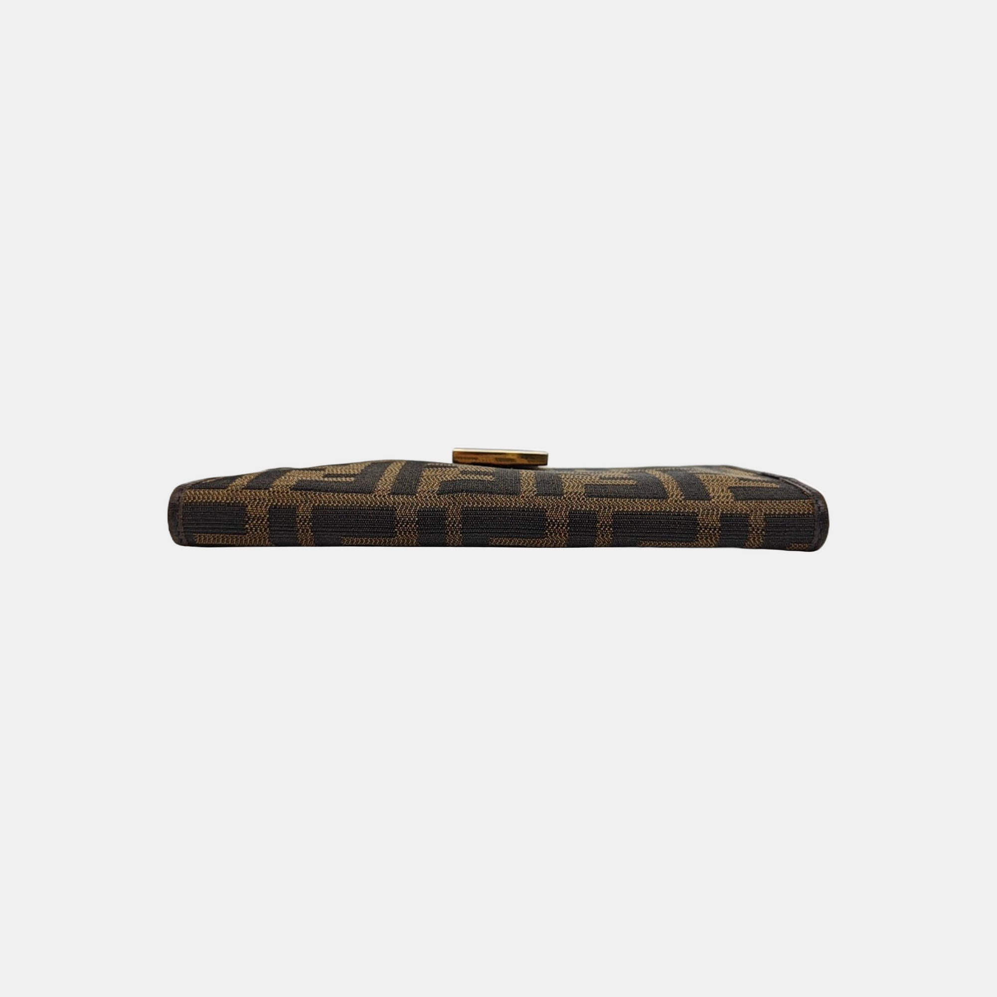Monogram Canvas Wallet Brown