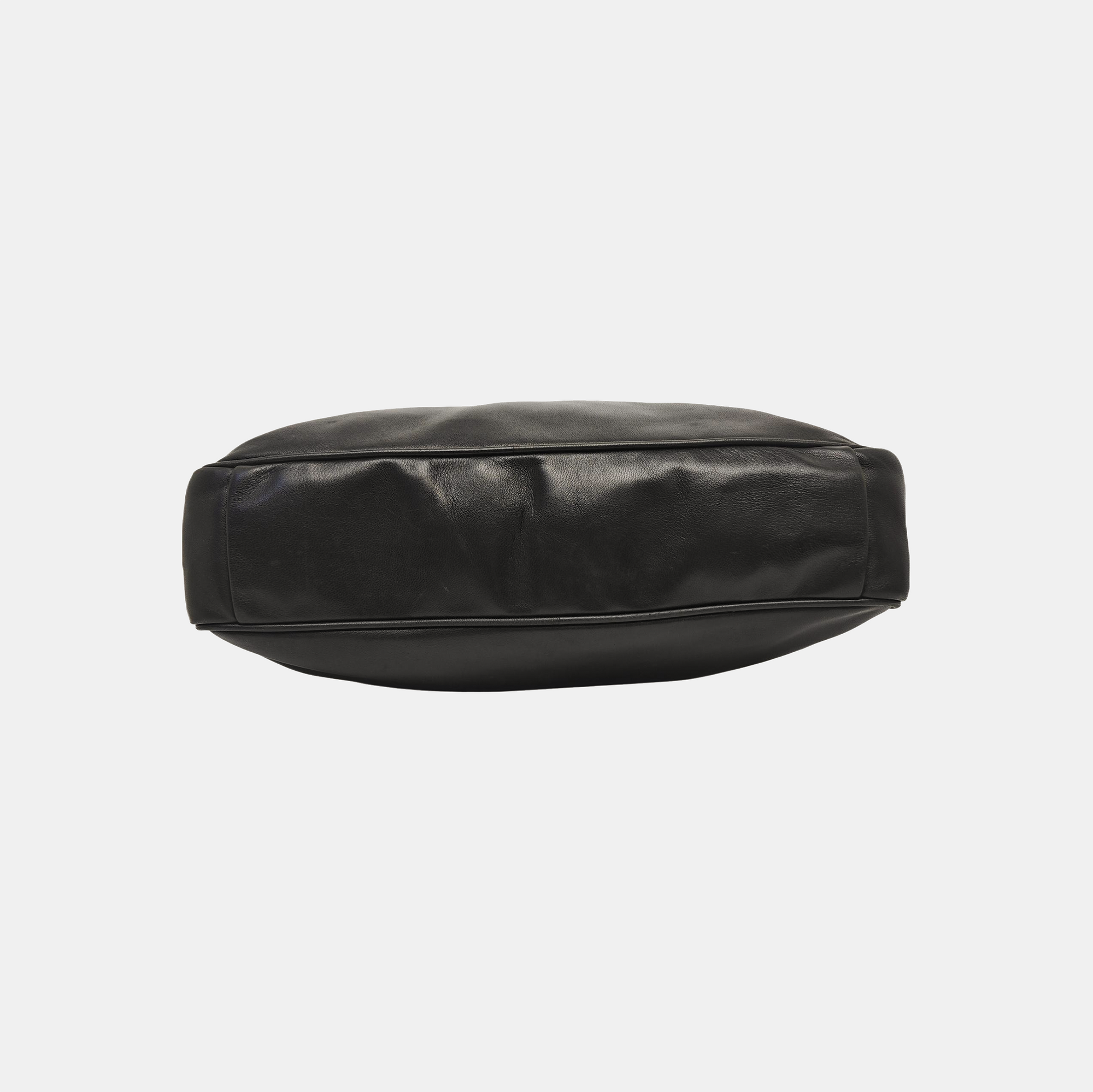 Calfskin Top Handle Bag Brown