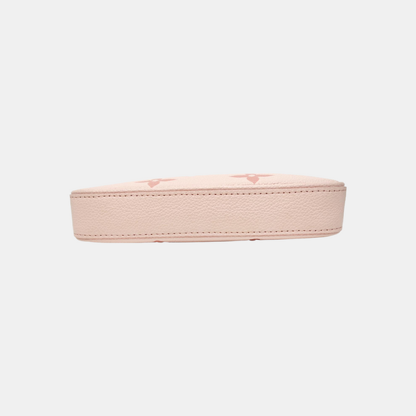 EASY POUCH ON STRAP Monogram Calfskin Pink