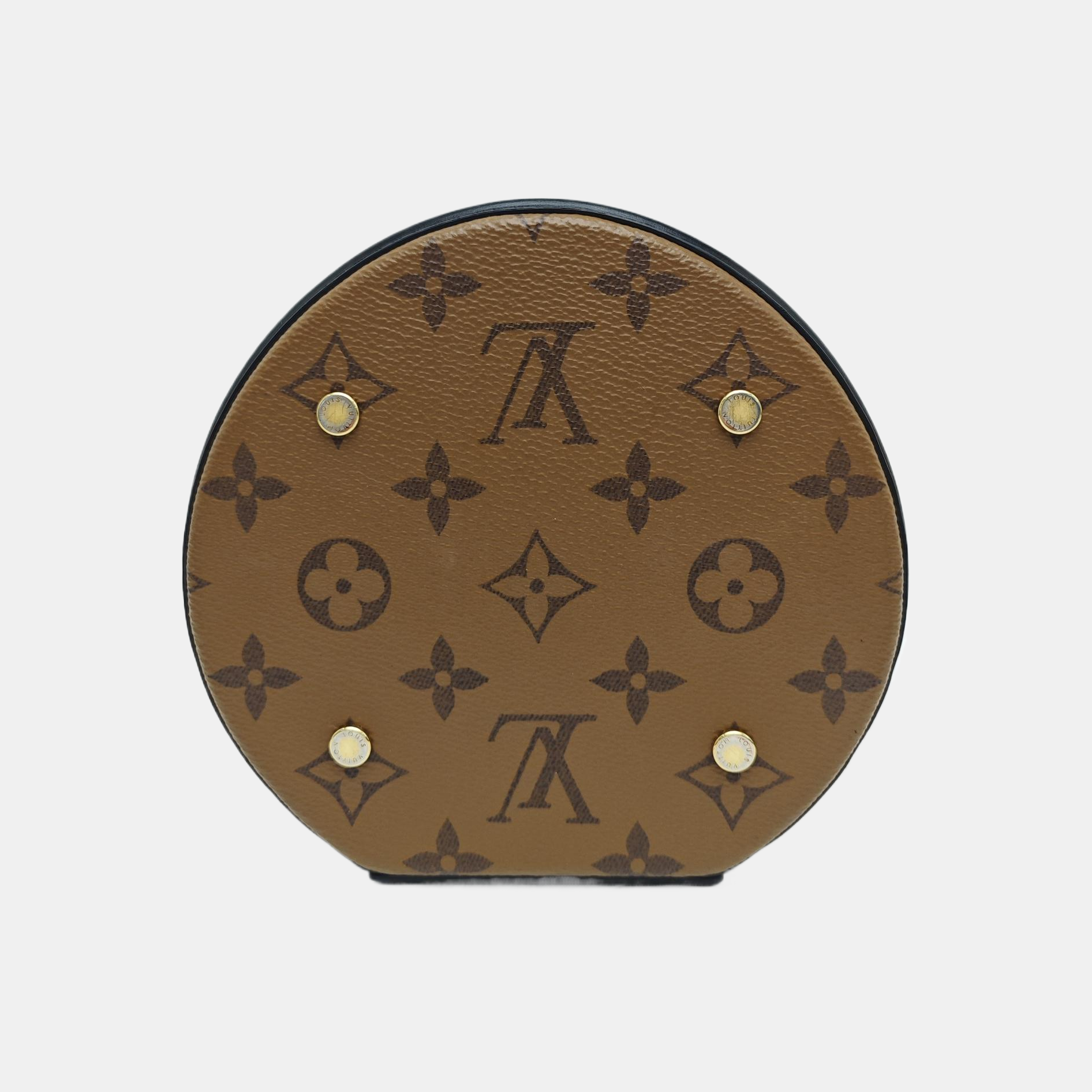 CANNES PM Monogram Coated Canvas Brown