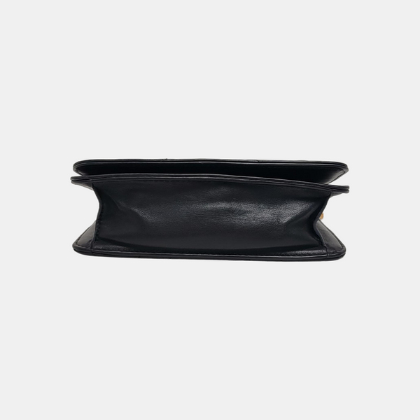 GG Marmont Super Mini Quilted Calfskin Black