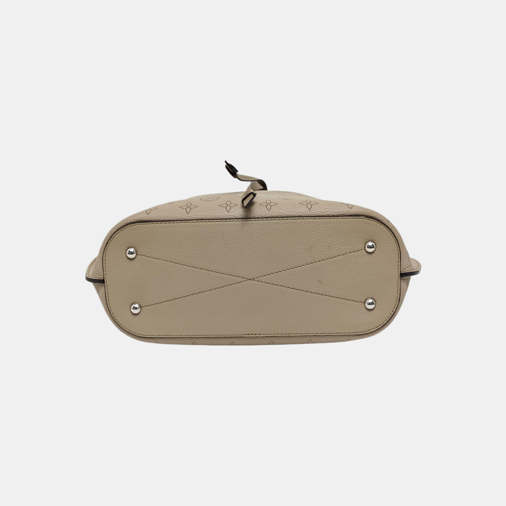 GIROLATA GM Monogram Calfskin Gray