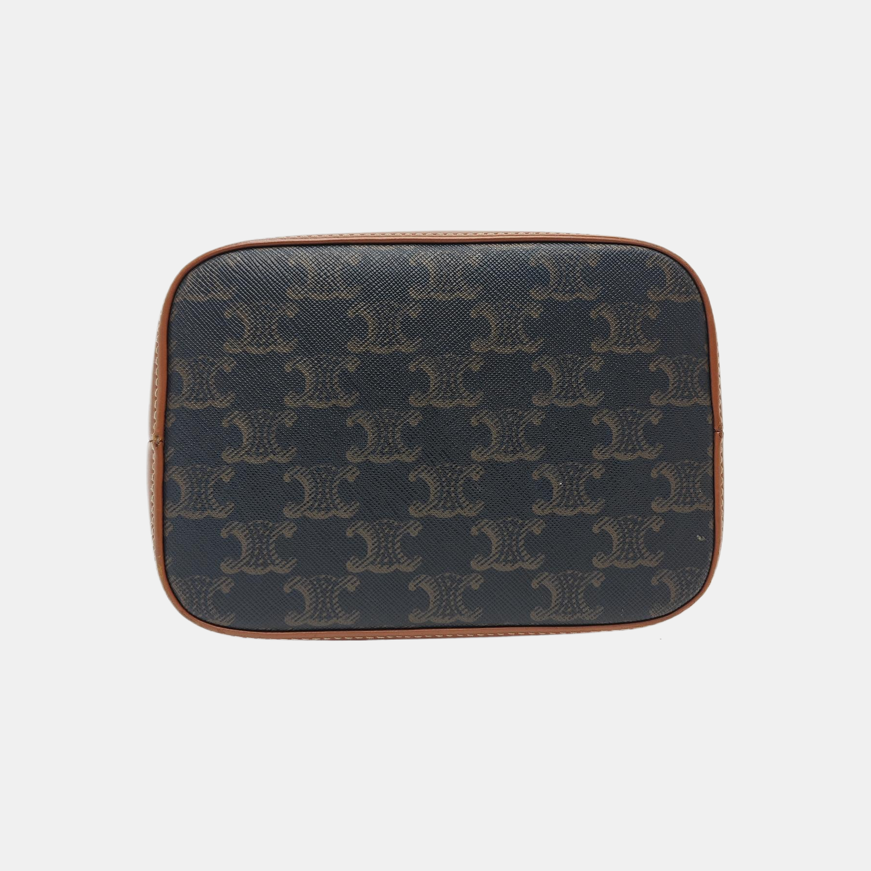 TRIOMPHE CANVAS Small Coated Canvas Brown