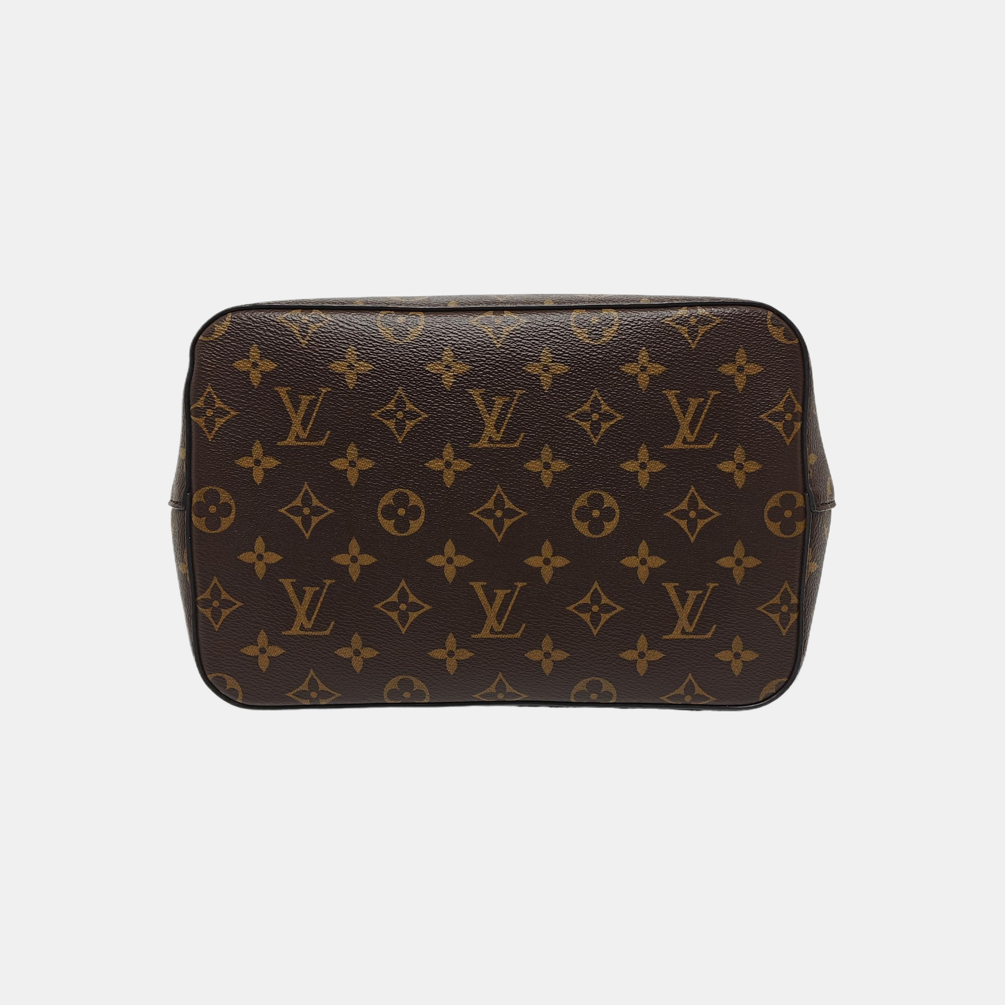 NÉONOÉ MM Monogram Coated Canvas Brown