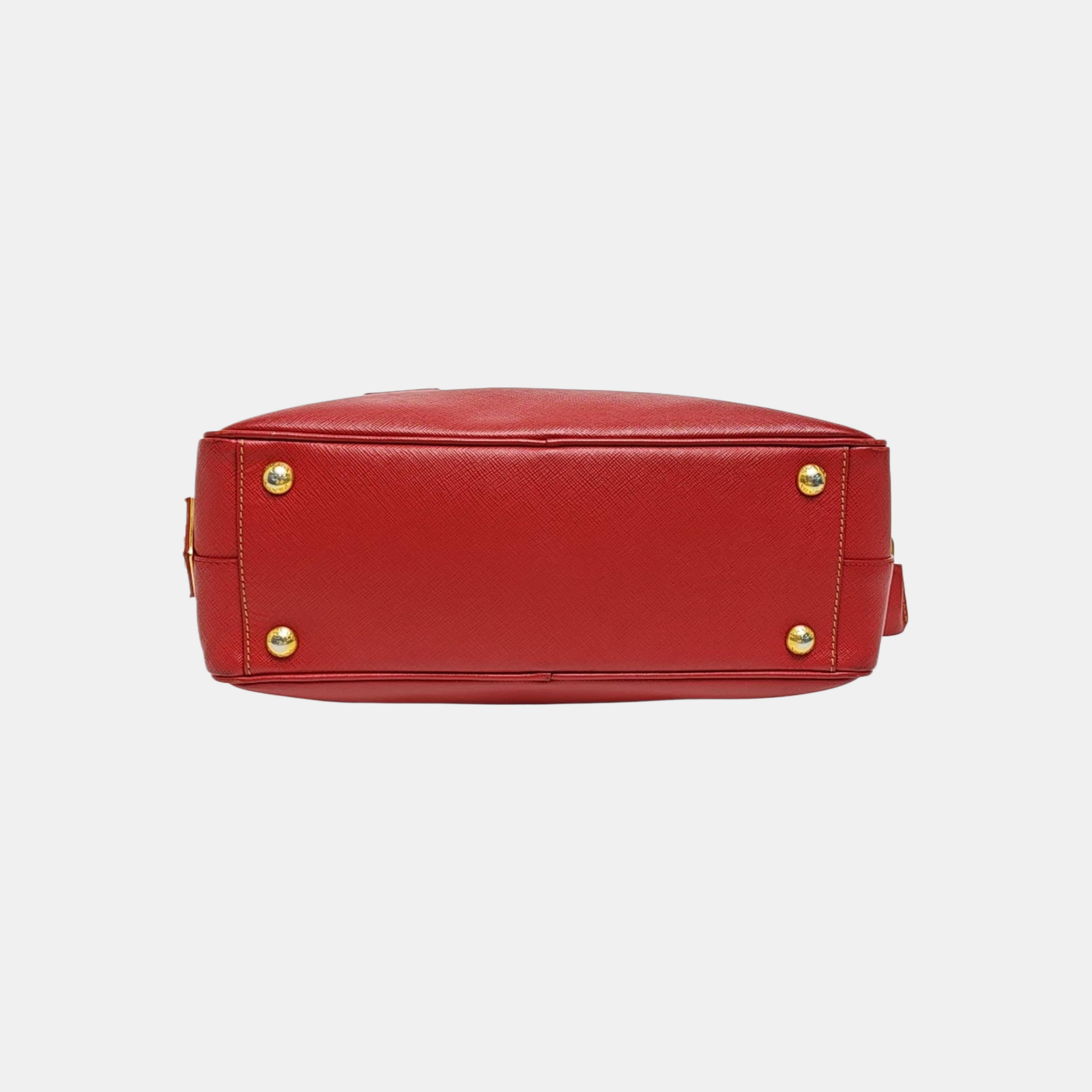 Suitcase Saffiano Calfskin Red