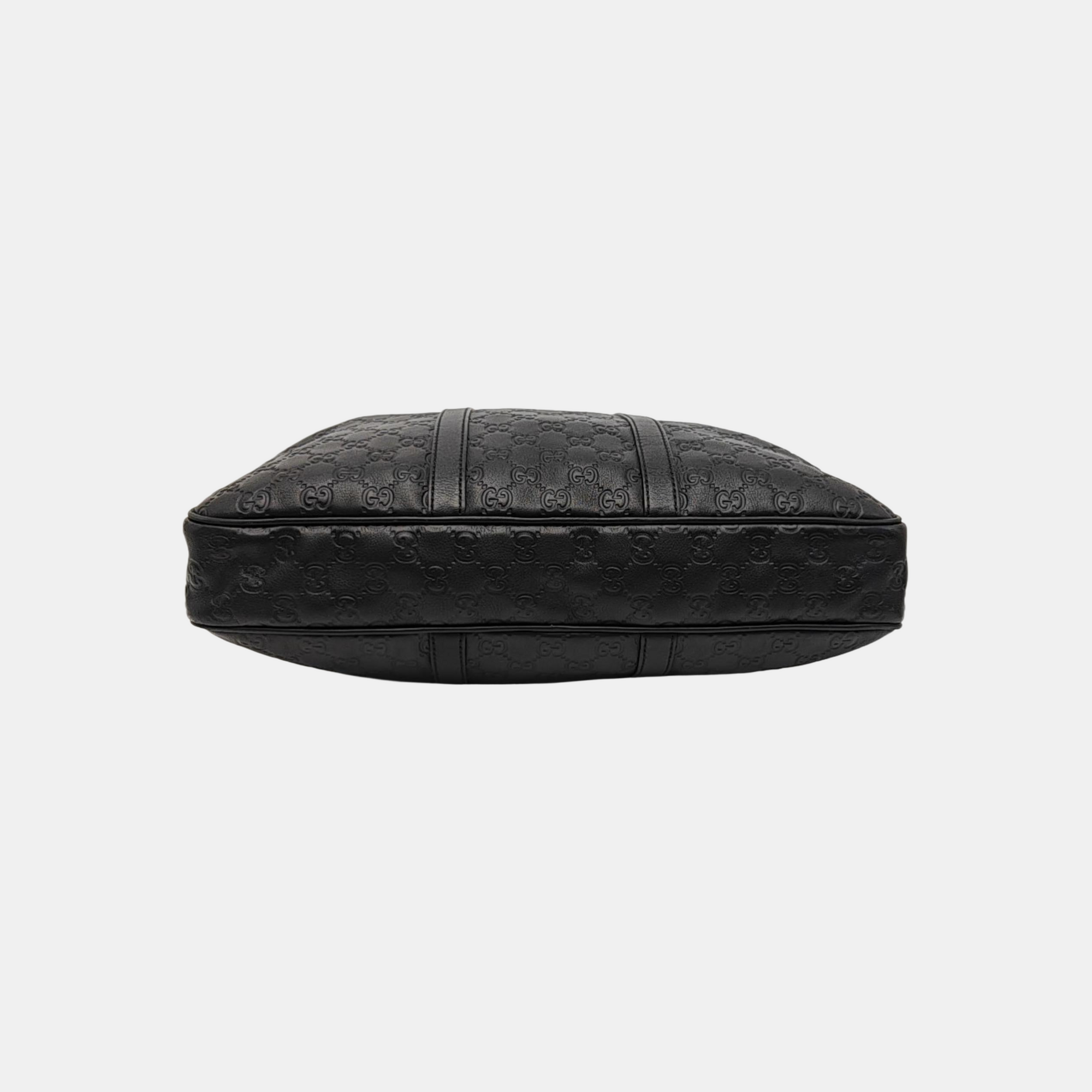 Signature Monogram Calfskin Black