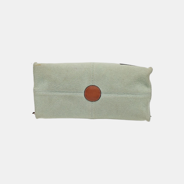 Cushion Small Canvas Green