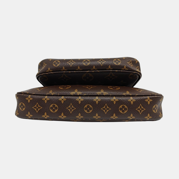 MULTI Monogram Coated Canvas Brown
