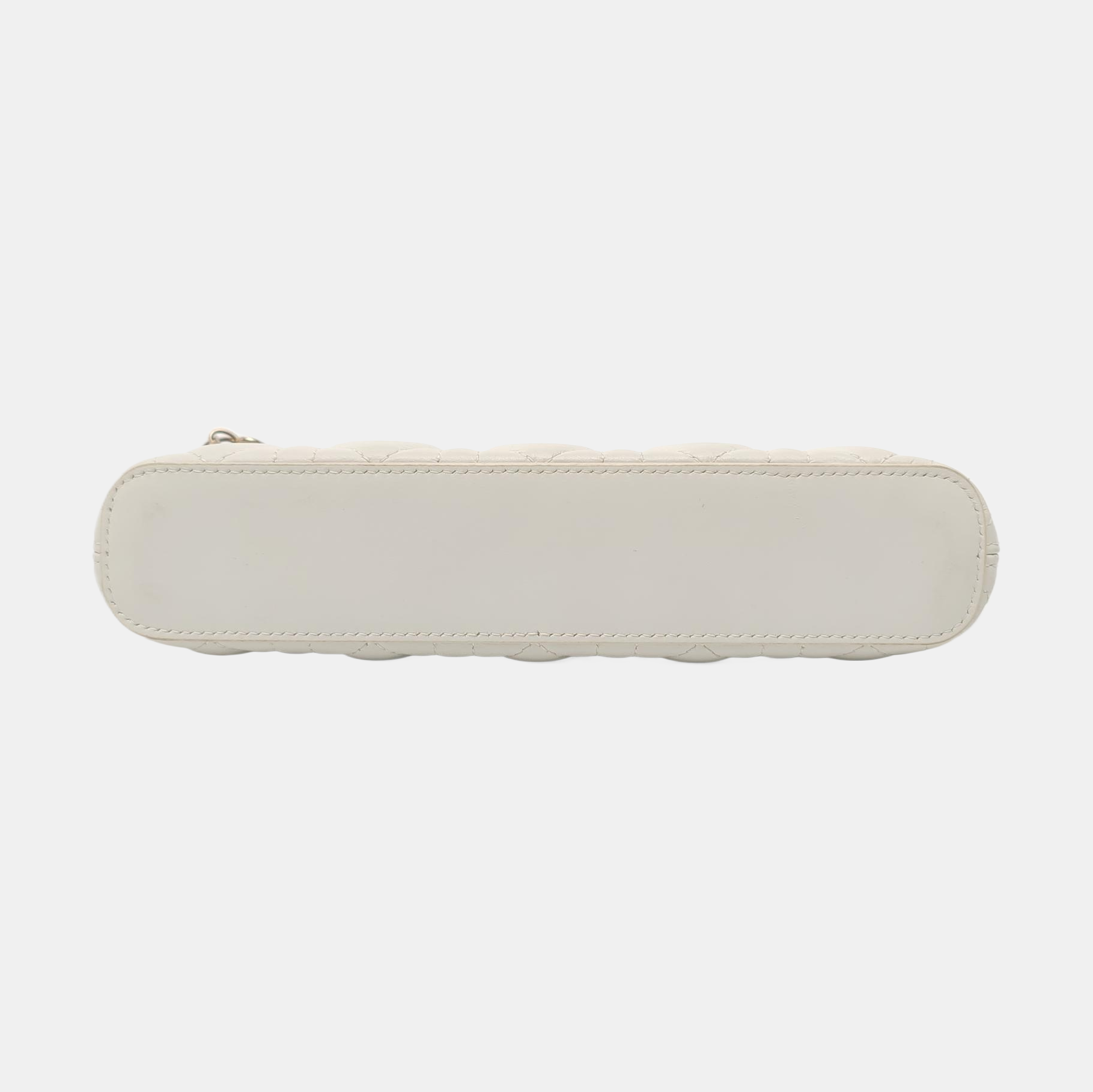 Cannage Calfskin Mini White