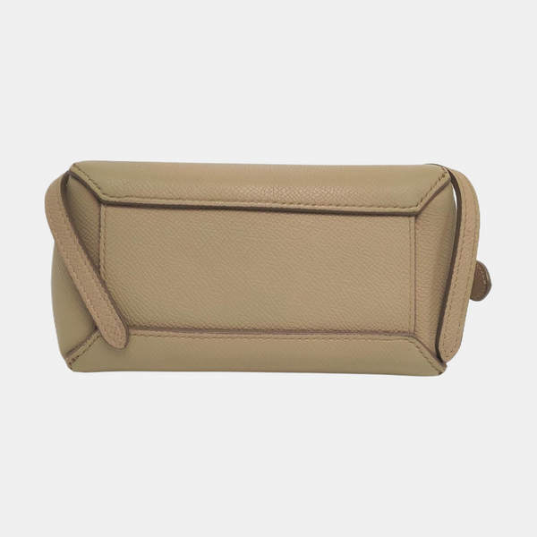BELT PICO Calfskin Beige